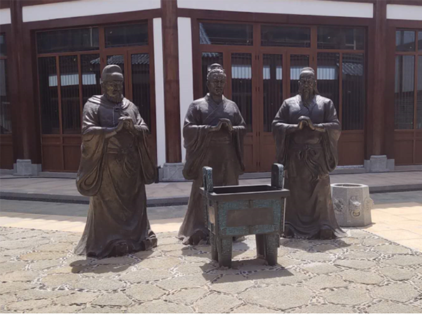 恒大集團?；◢u特色街區(qū)銅雕塑工程